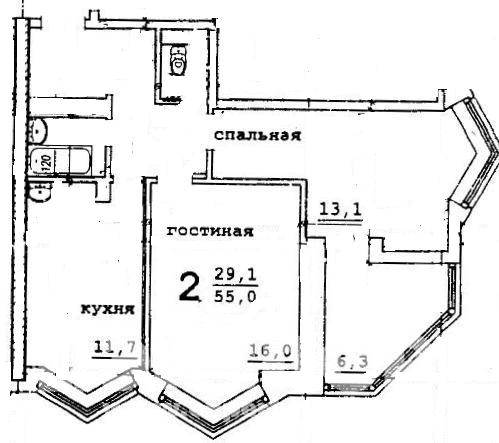Планировка квартиры